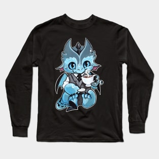 Tea time dragon Long Sleeve T-Shirt